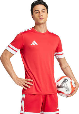 Koszulka męska adidas Squadra 25 czerwona JE2601
