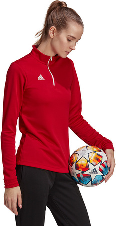 Bluza damska adidas Entrada 22 Top Training czerwona H57551