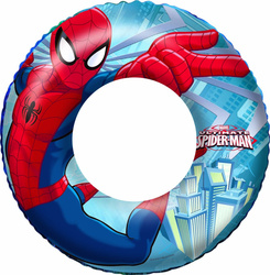 Dmuchane koło basenowe plażowe dla dzieci Spider-man Bestway Swimring 56 cm