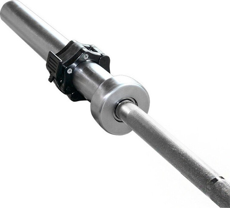 Gryf olimpijski z zaciskami Lock Jaw HMS GO450 220 cm