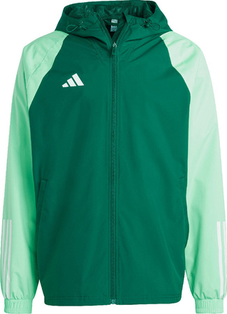 Kurtka męska adidas Tiro 23 Competition All Weather zielona IC4570