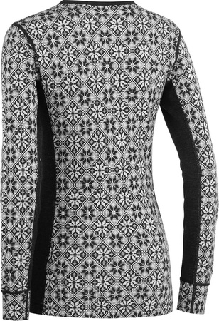 Damska bluza termoaktywna Kari Traa Rose czarny rozmiar XS