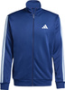 Dres męski adidas Sportswear Basic 3-Stripes French Terry niebieski JI8873