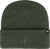 Czapka zimowa ciepła New York Yankees khaki B-HYMKR17ACE-MSH