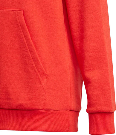 Bluza dla dzieci adidas Essentials Big Logo Hoodie czerwona GN4037