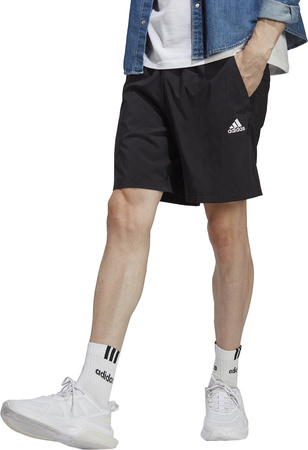 Spodenki treningowe krótkie męskie adidas Aeroready Essentials Chelsea Small Logo czarne IC9392