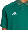 Koszulka męska adidas Tiro 23 Competition Polo zielona HU1345
