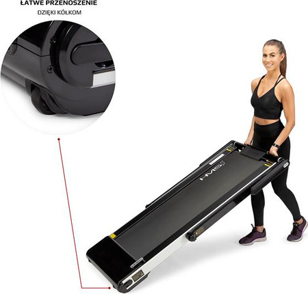 Bieżnia elektryczna HMS LOOP12 czarna
