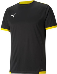 Koszulka męska Puma teamLIGA Jersey czarno-żółta 704917 26