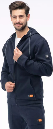 Męska bluza z kapturem rozpinana Elbrus Viran II rozmiar S