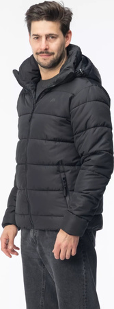 Męska kurtka zimowa pikowana z kapturem Martes Mafi rozmiar XXL