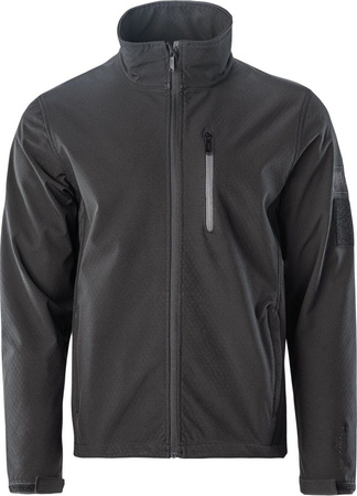 Męska kurtka softshell turystyczna oddychająca Magnum Deer 2.0 czarny rozmiar XXXL