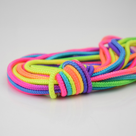 Guma sznur do skakania tęczowy SMJ sport JR-07 7m