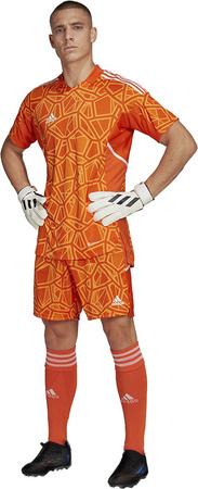 Koszulka męska Condivo 22 Goalkeeper Jersey Short Sleeve pomarańczowa HB1621
