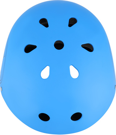 Dziecięcy kask rowerowy na rolki hulajnogę regulowany Nils Extreme MTW001-1 niebieski r L (58-61cm)