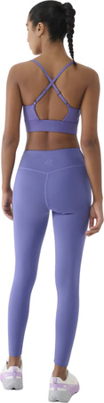 Legginsy damskie 4F FNK F307 fioletowe 4FRSS25TFTIF307 32S