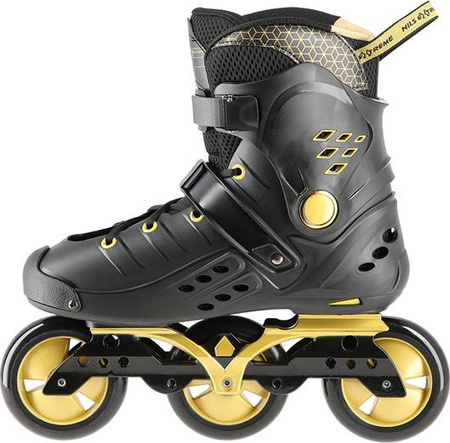 Łyżworolki slalomowe Nils Extreme NA20006 czarno-złoty rozmiar 38