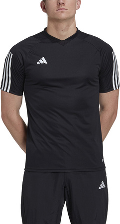 Koszulka męska adidas Tiro 23 Competition Jersey czarna HK7638