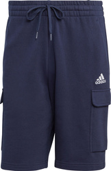 Spodenki męskie adidas Essentials French Terry Cargo granatowe HA4339