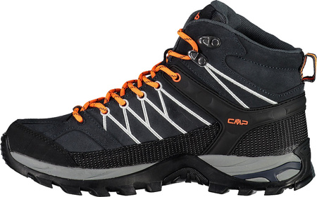Buty trekkingowe męskie CMP Rigel Mid WP czarno-pomarańczowe 3Q1294756UE