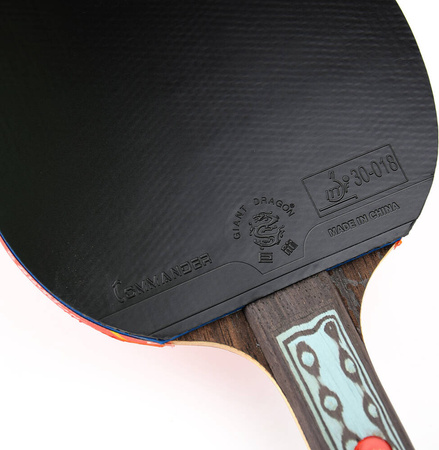 Rakietka do tenisa stołowego ping-ponga Giant Dragon 9★ N8092 2 piłeczki, pokrowiec