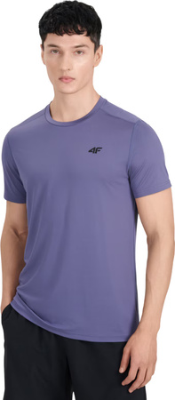 Koszulka męska 4F FNK M1521 niebieska 4FWAW25TFTSM1521 33S