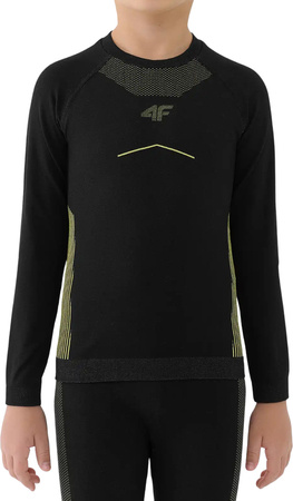 Bielizna bezszwowa dla chłopca 4F M248 czarna 4FJWAW25USEAM248 20S