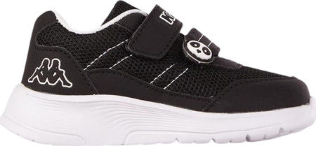 Buty sportowe szkolne miejskie dziecięce Kappa Jak M czarno-białe 280024M 1110
