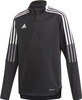 Bluza dla dzieci adidas Tiro 21 Training Top Youth czarna GM7325