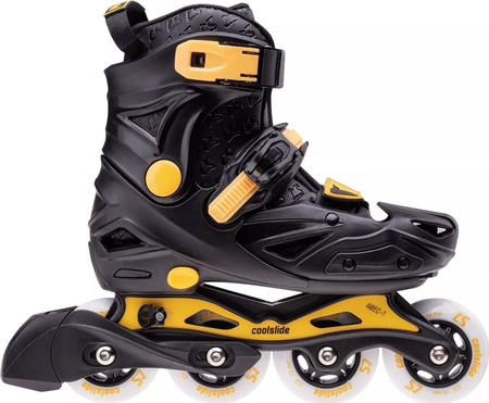 Dziecięce łyżworolki rolki freestyle ABEC-7 do 60 kg Coolslide Actionel YR rozmiar 37-40