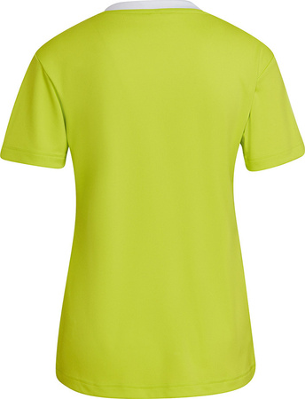 Koszulka damska adidas Entrada 22 Jsy limonkowa HC5080