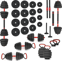 Zestaw ciężarów 30kg HMS sgn130 pro set 6w1