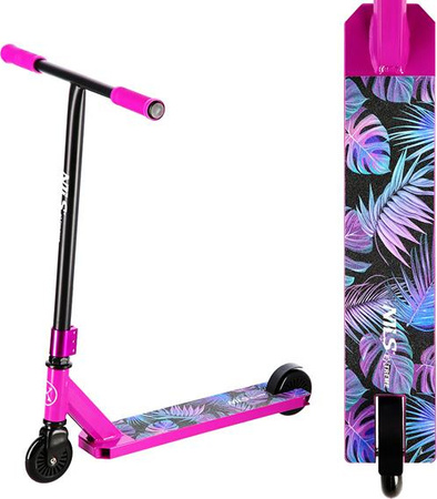 Hulajnoga do trików Nils Extreme hs021 leaves