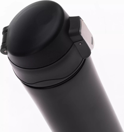 Kubek terminczny turystyczny Martes Kafa czarny 420 ml