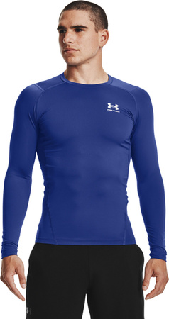 Koszulka męska Under Armour HG Armour Comp LS niebieska 1361524 400