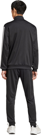 Dres męski adidas Sportswear Basic 3-Stripes French Terry czarny JC5375