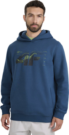 Bluza męska 4F M1904 niebieska 4FWAW25TSWSM1904 46S