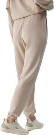 Spodnie damskie 4F F642 beżowe 4FWSS24TTROF642 83S