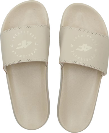 Klapki damskie 4F F044A beżowe 4FMM00FFLIF044A 83S