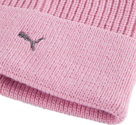 Czapka Puma Metal Cat Beanie jasnoróżowa 024874 05