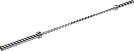 Gryf olimpijski HMS Premium GO1100 1100 kg ZG1500 + Zaciski Lock Jaw złote 2 sztuki