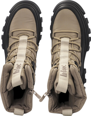 Buty damskie Lee Cooper brązowo-czarne LCJ-24-47-3143LA