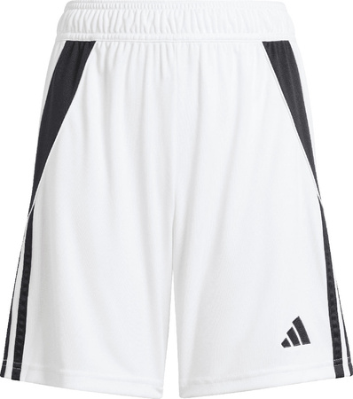 Spodenki dla dzieci adidas Tiro 24 biało-czarne IR9370