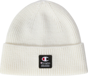 Czapka zimowa ciepła Champion Beanie Cap kremowa 806069 WW056