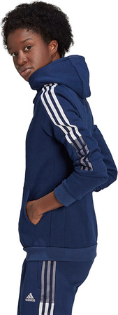 Bluza damska adidas Tiro 21 Sweat Hoody granatowa GK9678