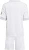 Zestaw dzięciecy komplet sportowy koszulka spodenki adidas Real Madrid 25/26 Home biały JN8870