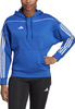 Bluza damska adidas Tiro 23 League Sweat Hoodie niebieska IC7851