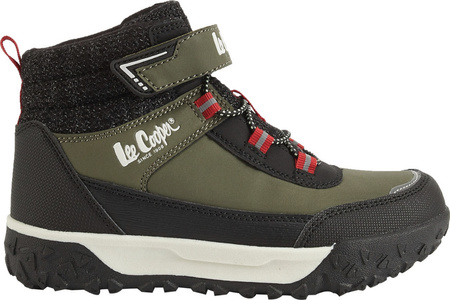 Buty trekkingowe trapery trzewiki dla dzieci Lee Cooper khaki LCJ-25-01-3758K