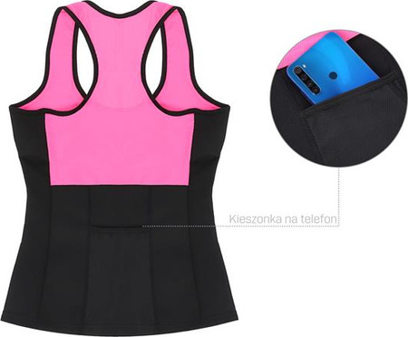 Koszulka damska wyszczuplająca HMS KLD317 rozmiar S