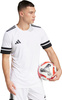 Koszulka męska adidas Squadra 25 biało-czarna JG5835
